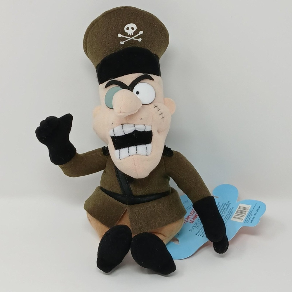 Rocky and Bullwinkle and Friends‎ Fearless Leader 1999 Plush CVS Stuffins